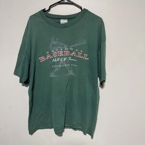Vintage baseball Gear For Sports Green Big Cotton T-Shirt XXL